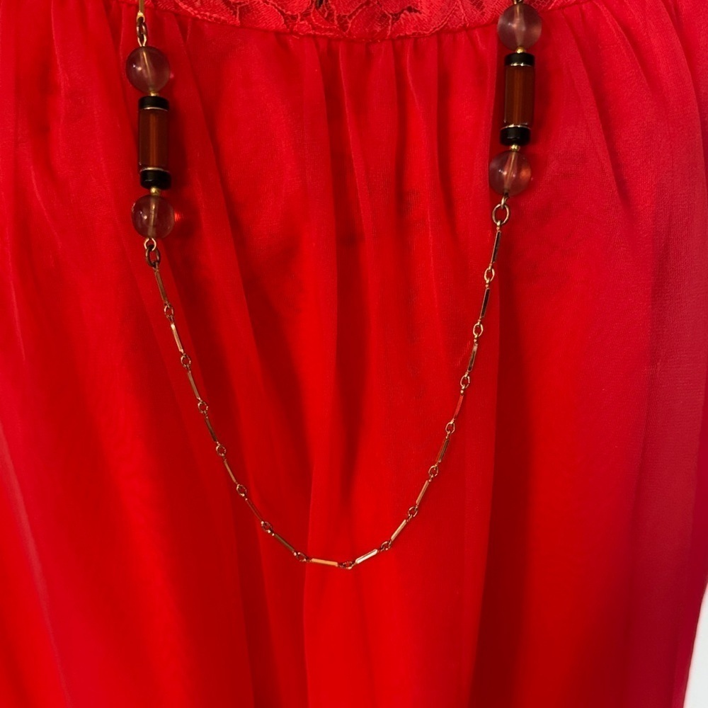 Elegant Gold and Brown Beaded Necklace